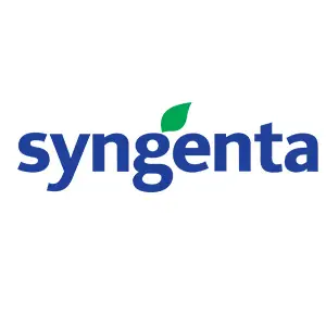 Logo da Syngenta, empresa parceira da Hiena Serviços em soluções ambientais